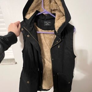 Love Tree Black vest
